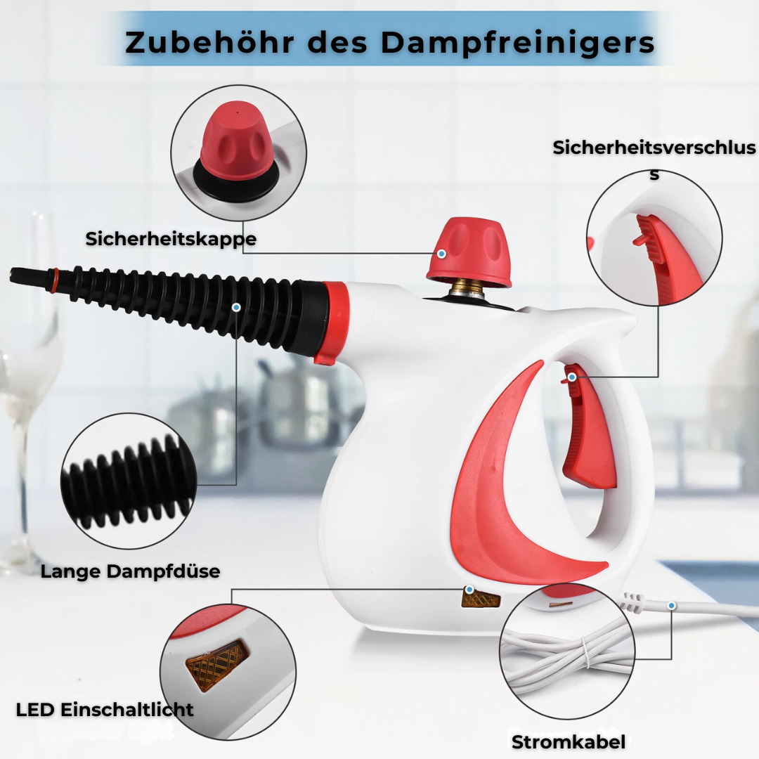 SteamCleaner 2.0 – Die chemiefreie Lösung für glänzende Sauberkeit!