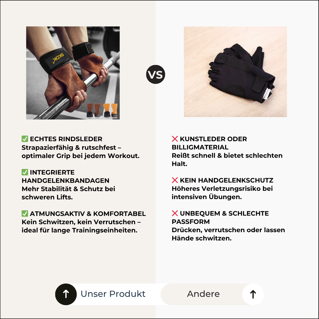 Rutschige Hände? BullGrip hält, wenn du nicht mehr kannst!