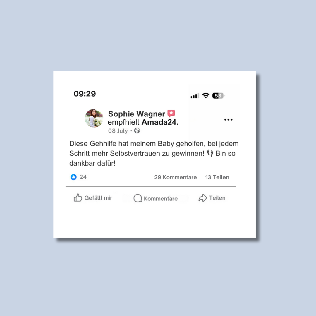 👶 BabyBalance Laufhilfe - Sicher. Komfortabel. Entlastend