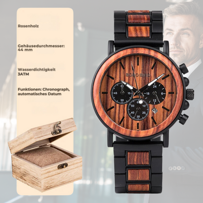 ⌚WoodTime Elegance – Trage die Natur am Handgelenk!