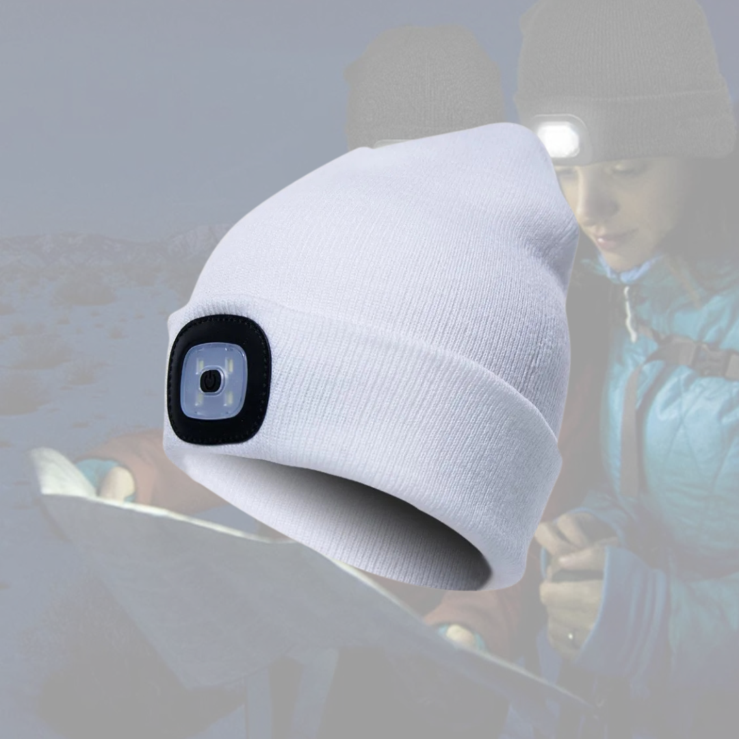 🌟 BrightBeanie LED-Mütze