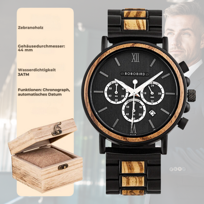 ⌚WoodTime Elegance – Trage die Natur am Handgelenk!