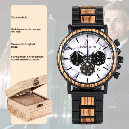 ⌚WoodTime Elegance – Trage die Natur am Handgelenk!