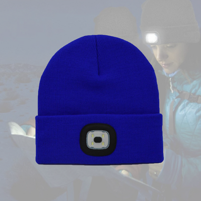 🌟 BrightBeanie LED-Mütze