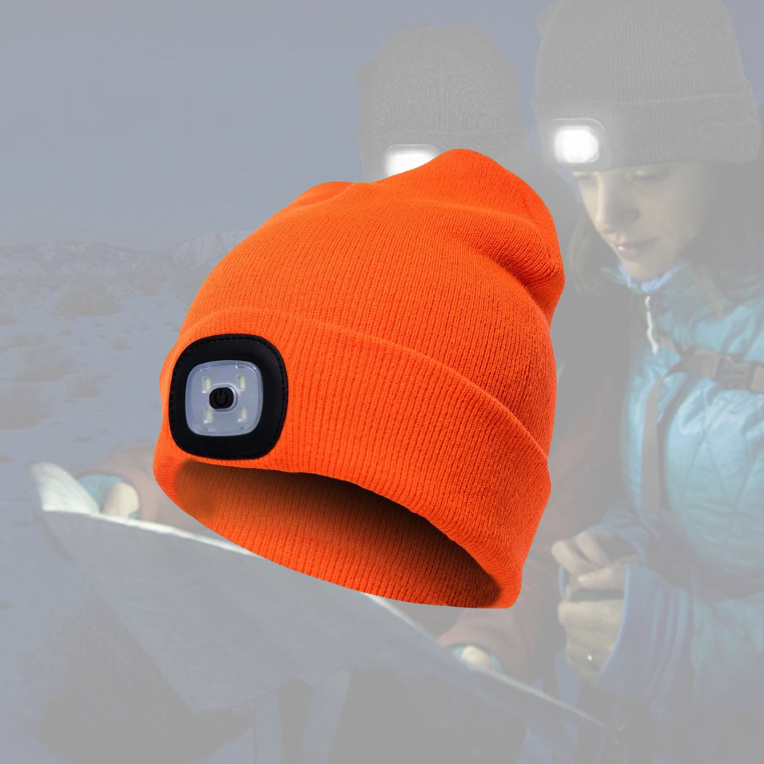 🌟 BrightBeanie LED-Mütze