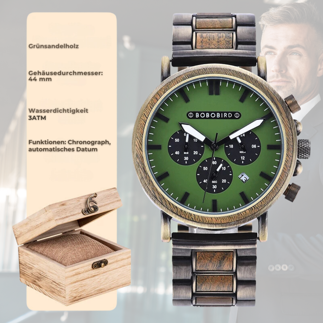 ⌚WoodTime Elegance – Trage die Natur am Handgelenk!