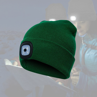 🌟 BrightBeanie LED-Mütze