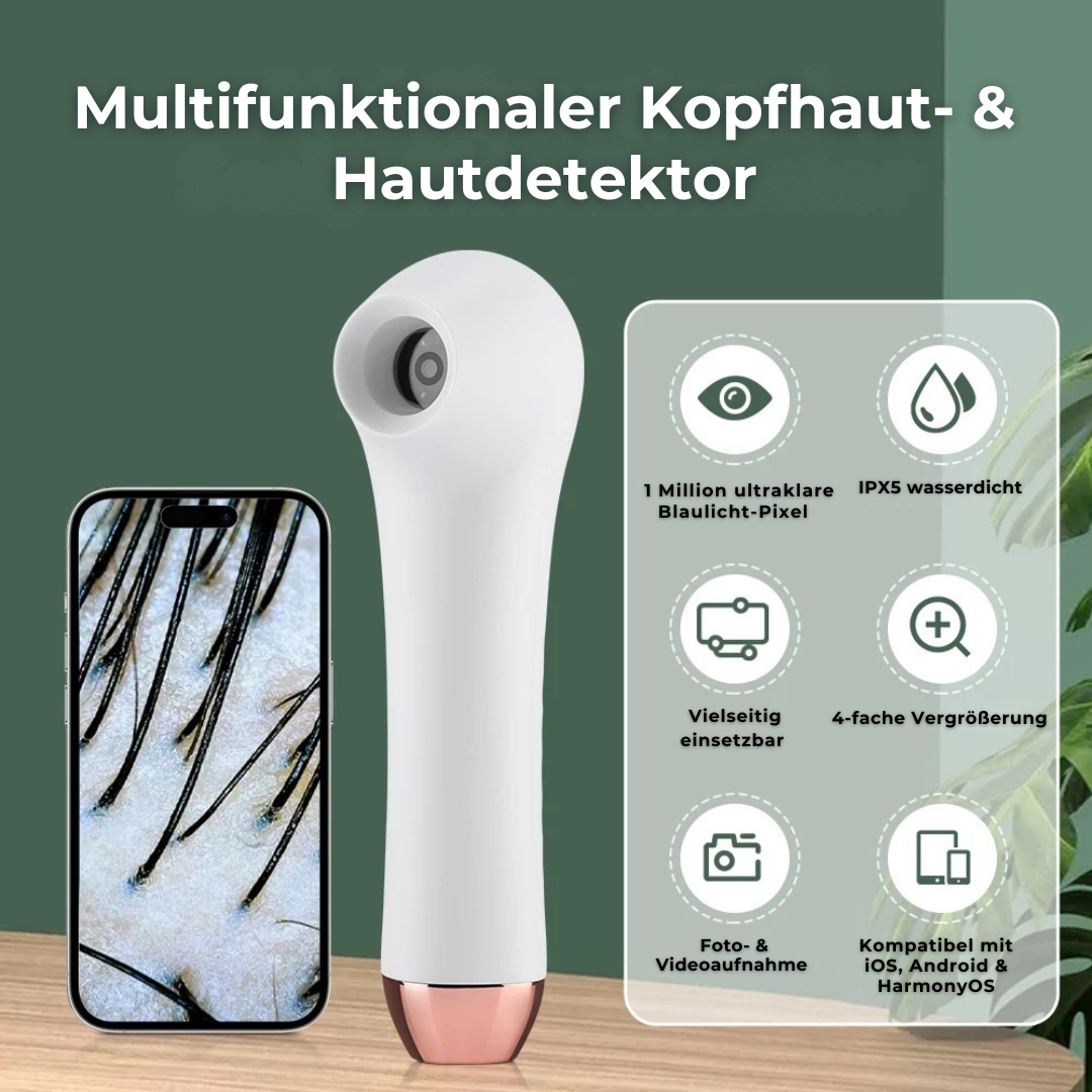DermaScope Pro - Entdecke, was deine Haut dir sagen will