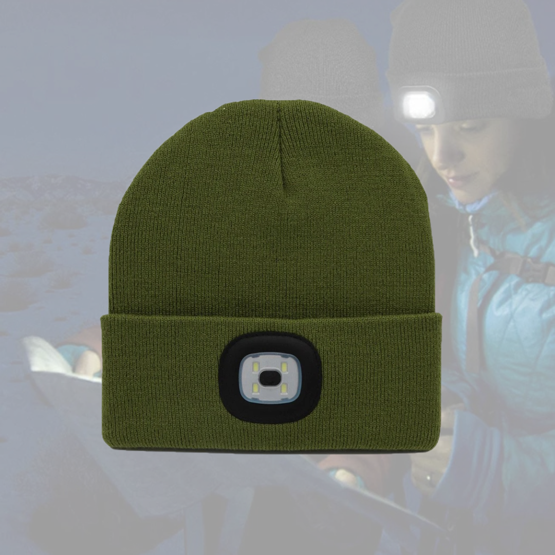 🌟 BrightBeanie LED-Mütze