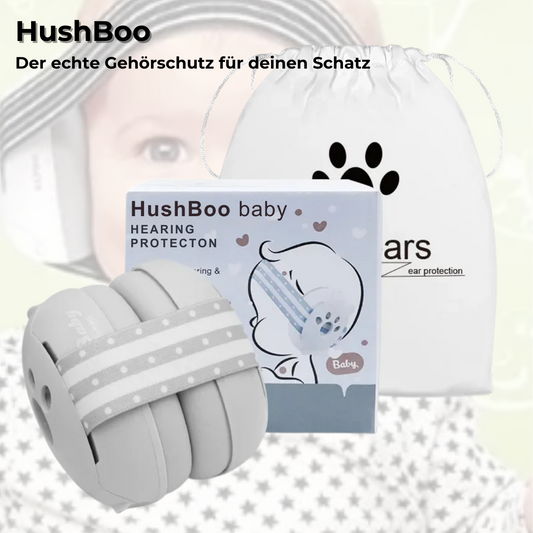 🎧 HushBoo – Sanfter Gehörschutz für die sensibelsten Ohren