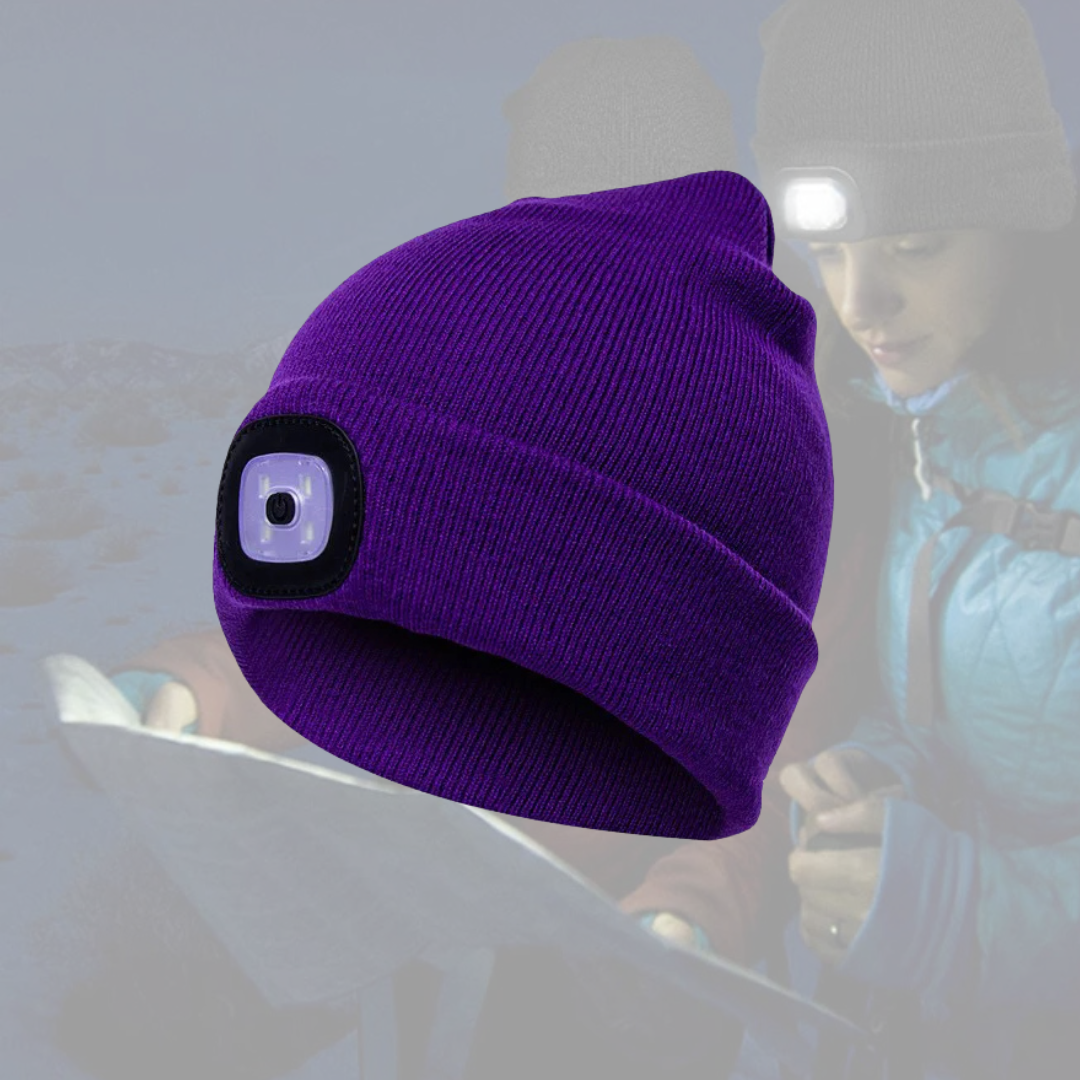 🌟 BrightBeanie LED-Mütze