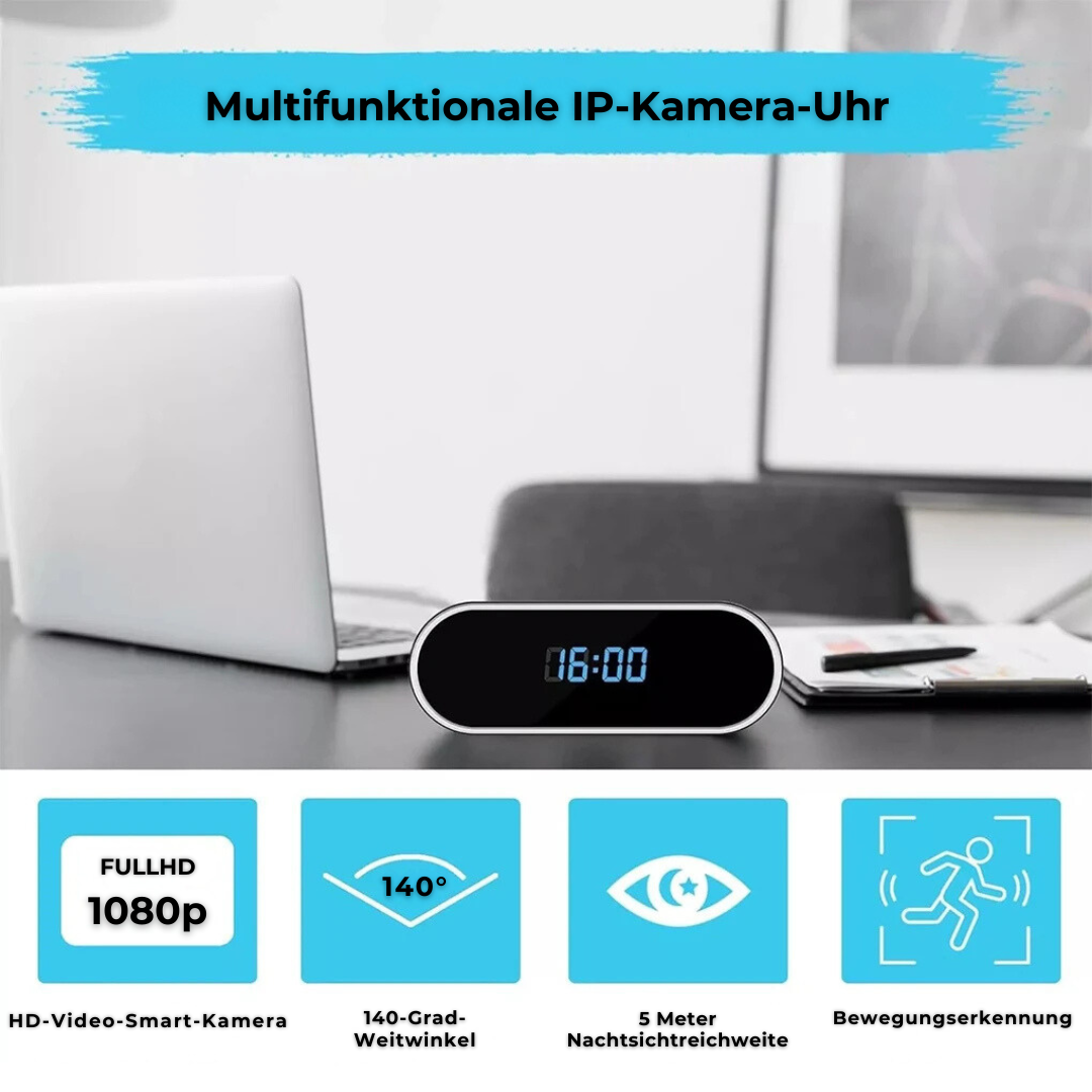 🔒 Diskrete Sicherheit mit der SmartSpy 1080p Kamera – Sehen Sie alles, überall!