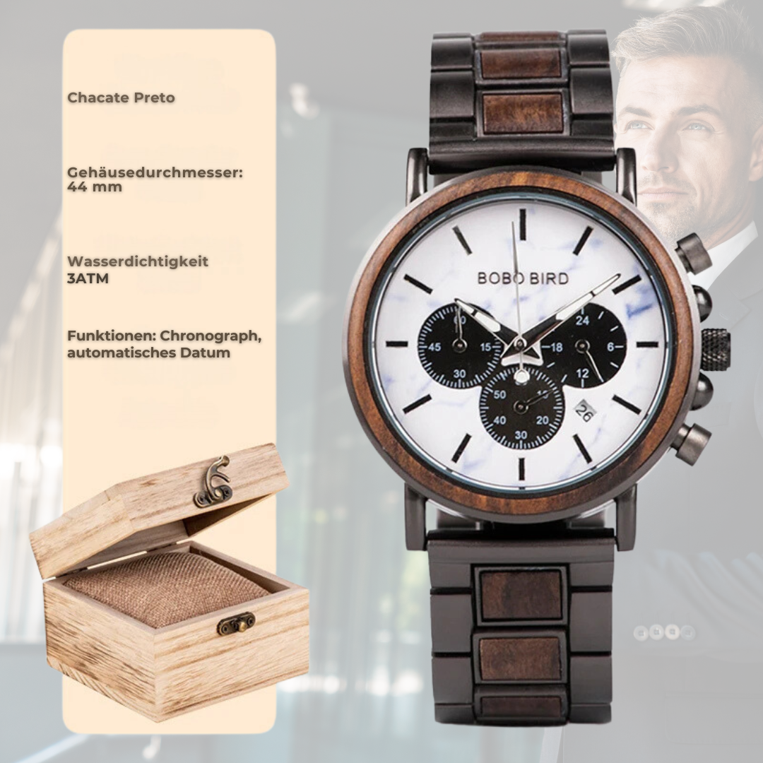 ⌚WoodTime Elegance – Trage die Natur am Handgelenk!