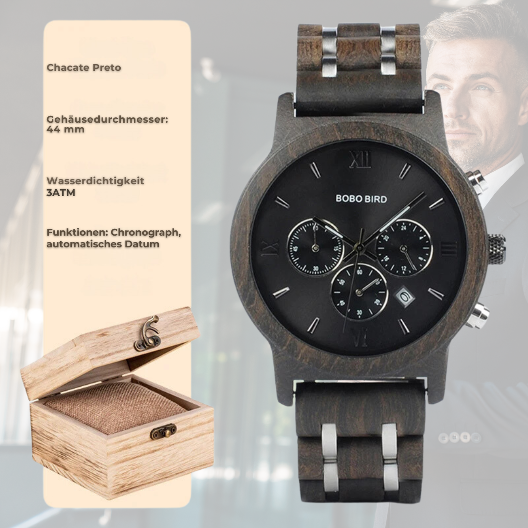 ⌚WoodTime Elegance – Trage die Natur am Handgelenk!