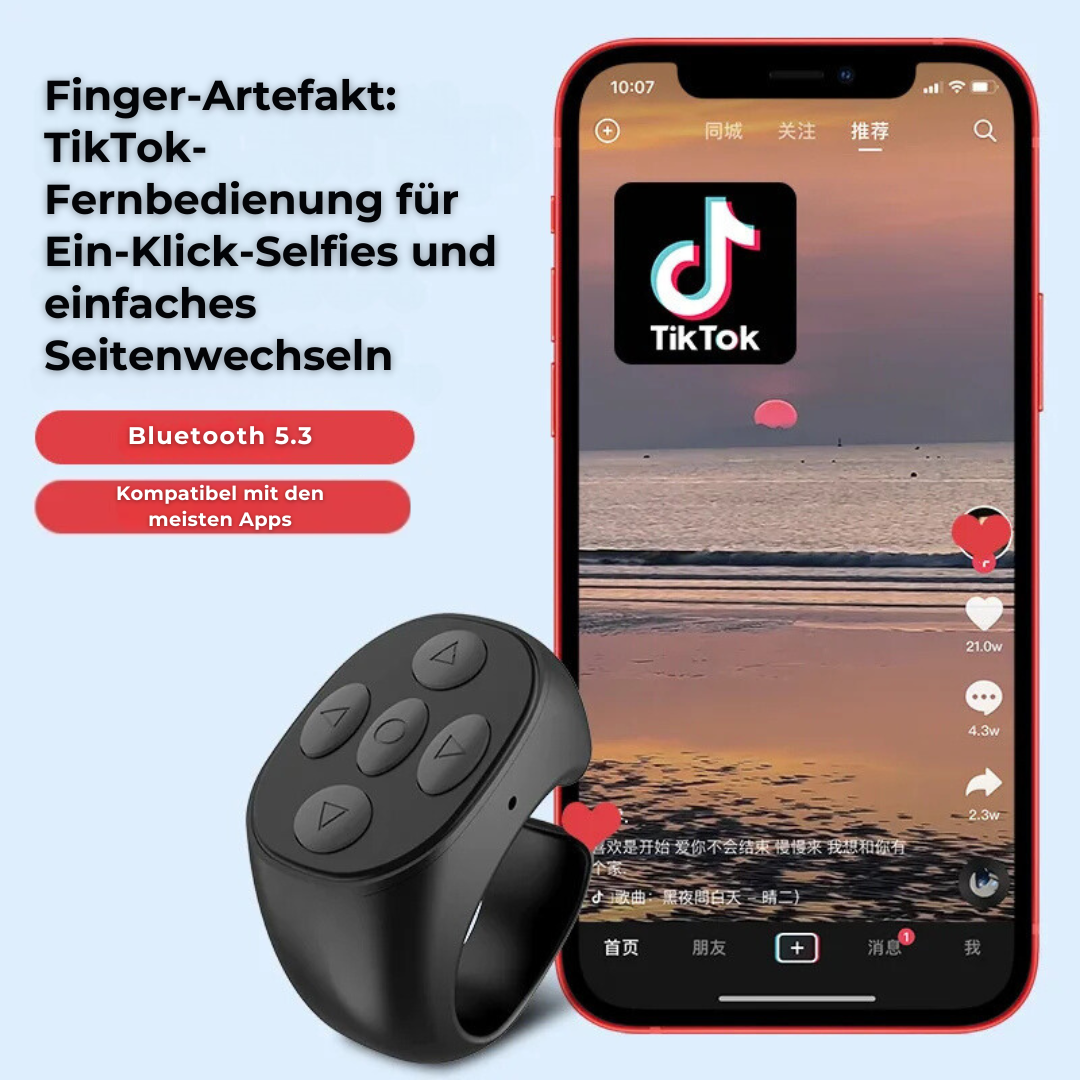 SmartScroll Ring – Die kabellose Steuerung für Komfort und Kontrolle