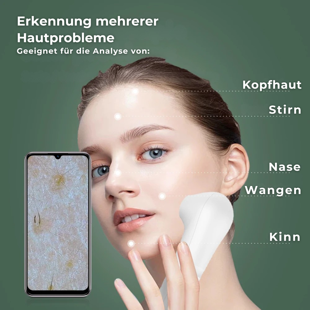 DermaScope Pro - Entdecke, was deine Haut dir sagen will