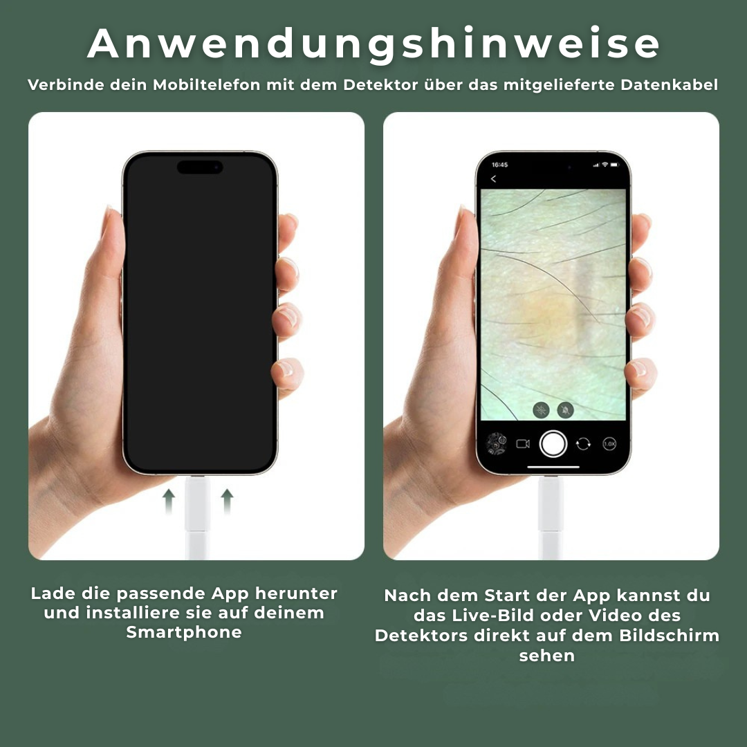 DermaScope Pro - Entdecke, was deine Haut dir sagen will