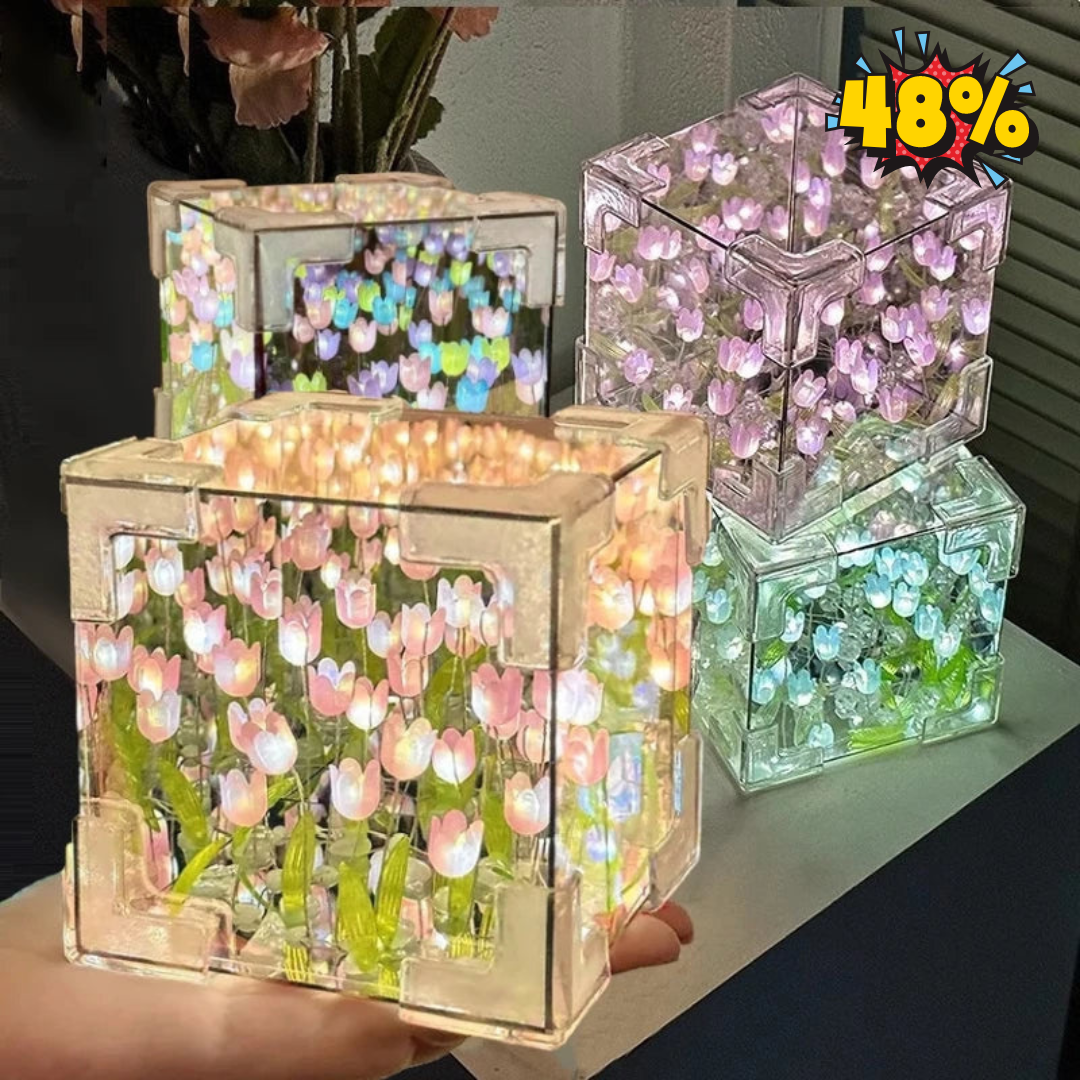 🌷Tulpen Box  Kreative LED-Lampe für zauberhafte Momente