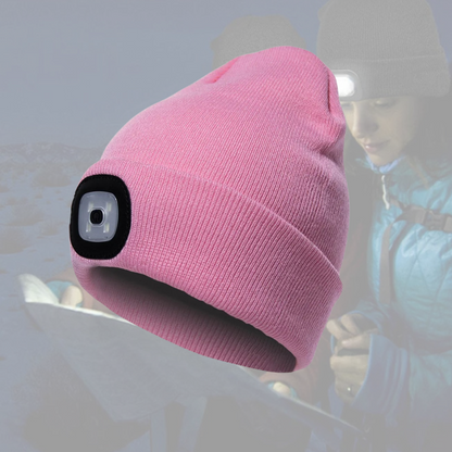 🌟 BrightBeanie LED-Mütze