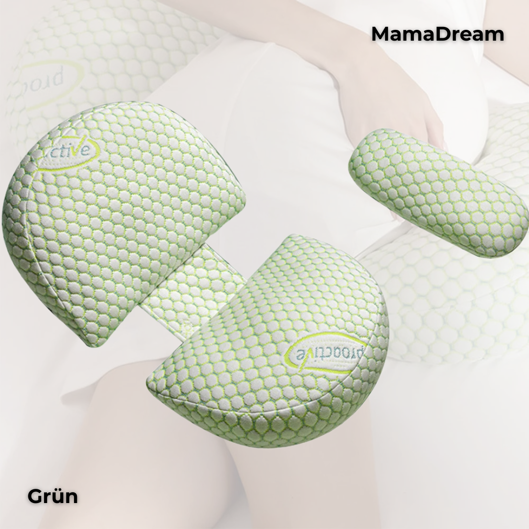 🛌 MamaDream Schlafkissen – Für erholsame Nächte in der Schwangerschaft!