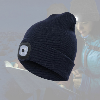 🌟 BrightBeanie LED-Mütze