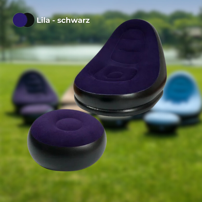 🛋️ LuxeFlaire – Das stylischste Luftsofa, das du je hattest!