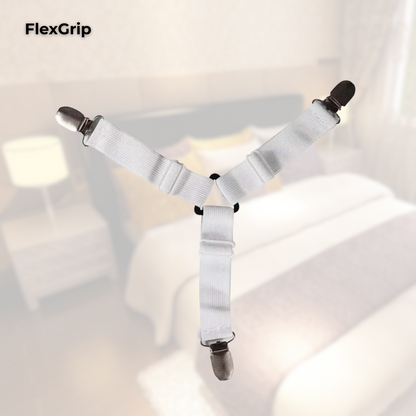 🛏️ FlexGrip Lakenspanner – Schluss mit verrutschenden Bettlaken!