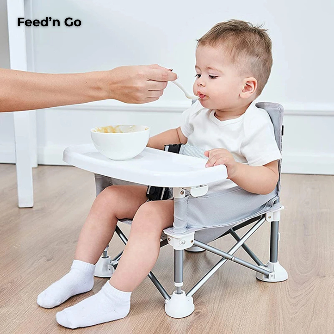 Feed’n Go – Der faltbare Hochstuhl für Eltern, die flexibel bleiben wollen