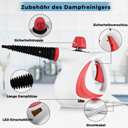 💨 SteamCleaner 2.0 – Die chemiefreie Lösung für glänzende Sauberkeit!