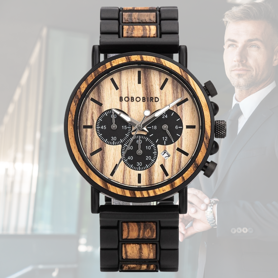 ⌚WoodTime Elegance – Trage die Natur am Handgelenk!