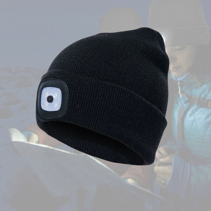 🌟 BrightBeanie LED-Mütze