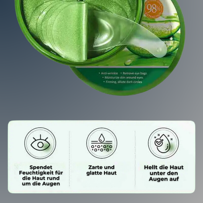 60 mal Aloe Vera Booster 38 Collagen Augen Maske