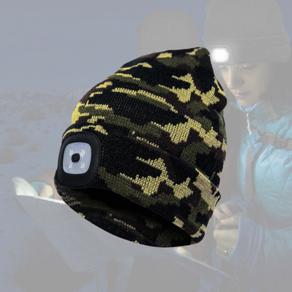 🌟 BrightBeanie LED-Mütze