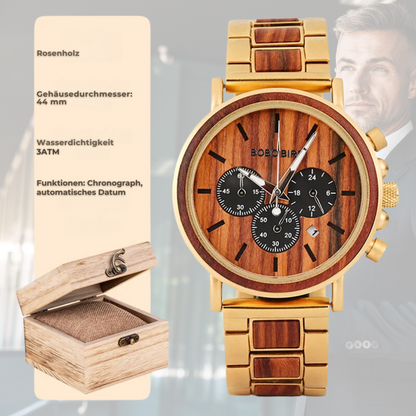 ⌚WoodTime Elegance – Trage die Natur am Handgelenk!