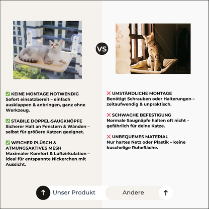 🐱 CatVista Lounge – Der Fensterplatz, den deine Katze verdient!