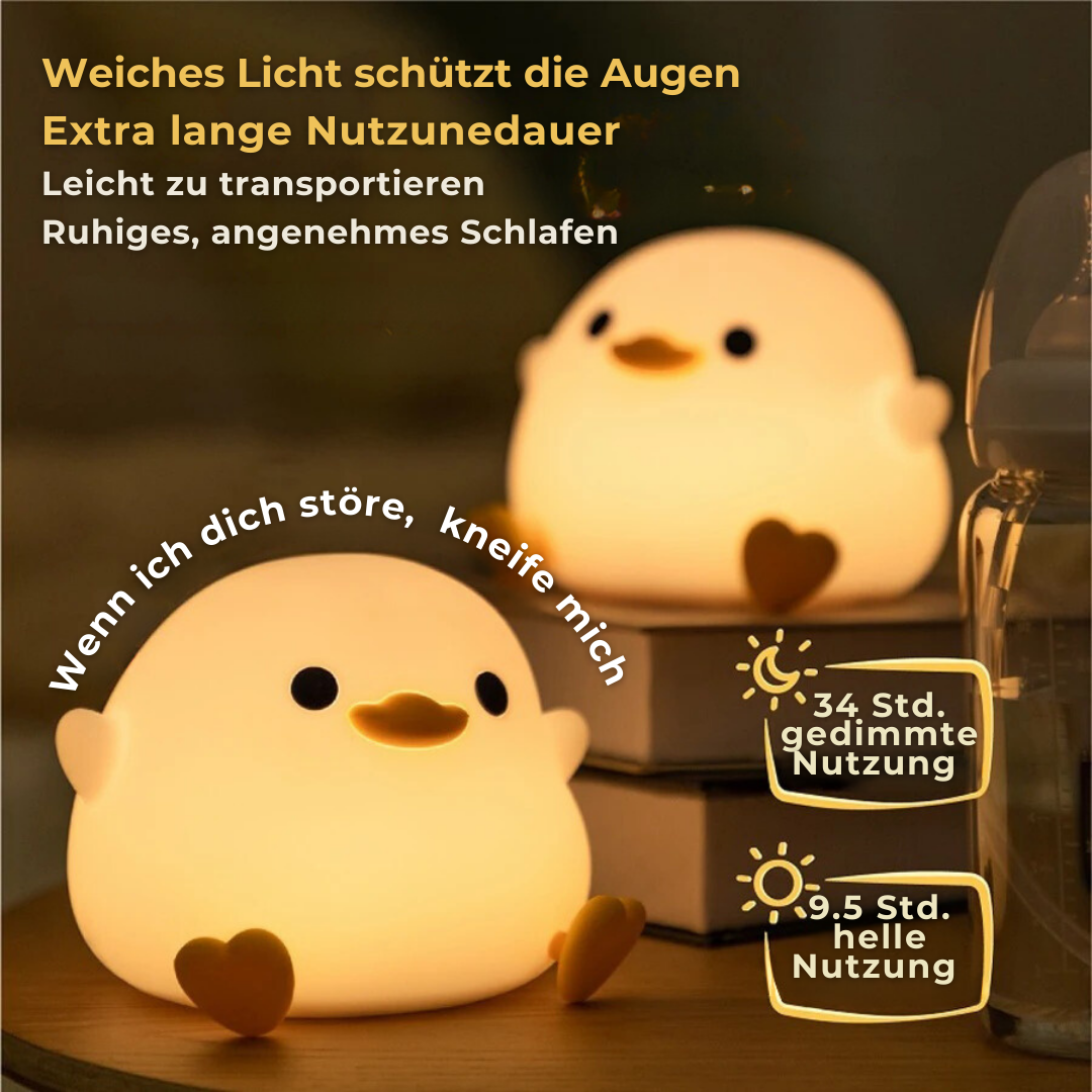 Lumi die Kuschelente – Der perfekte Schlafbegleiter für dein Kind!