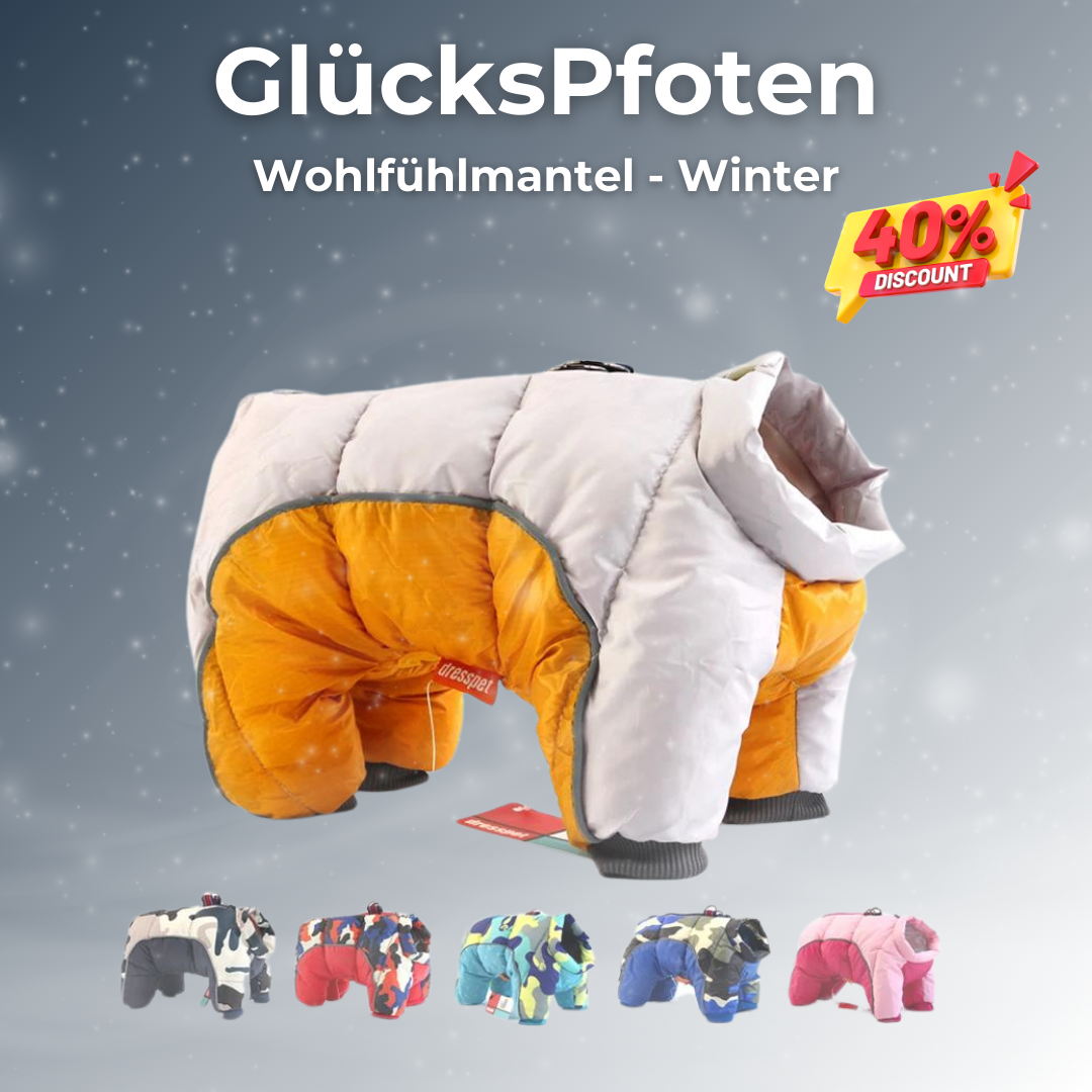 GlücksPfoten Wohlfühlmantel - Winter