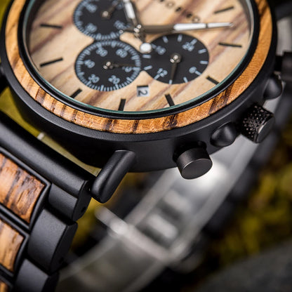 ⌚WoodTime Elegance – Trage die Natur am Handgelenk!