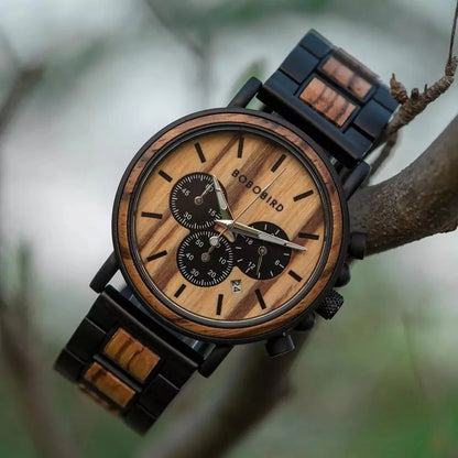 ⌚WoodTime Elegance – Trage die Natur am Handgelenk!